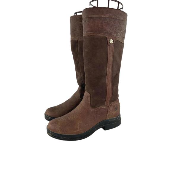Ariat women's Windermere II waterproof Boot US 8 B Brown Leather Riding Boots - Picture 1 of 15